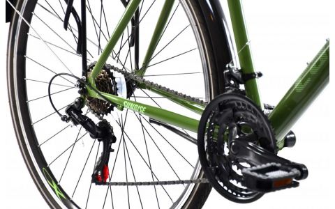 TREKINGOVÝ BICYKEL CAPRIOLO TOURING  SUNRISE MAN- green