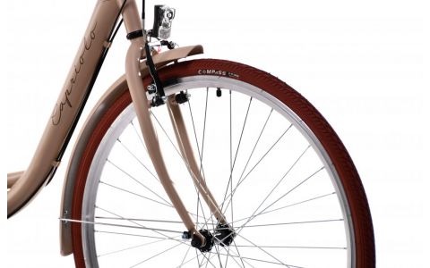 MESTSKÝ BICYKEL CAPRIOLO DIANA 28"X18" BEŽOVÁ, 2025