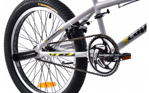 DETSKÝ BICYKEL CAPRIOLO BMX 20"HT TOTEM grey yelow