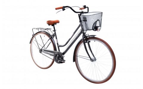CAPRIOLO AMSTERDAM LADY 28"X18 GRAY