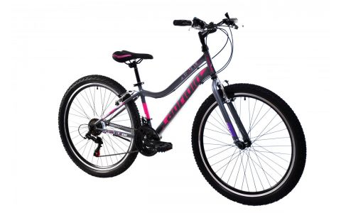 DETSKÝ BICYKEL CAPRIOLO DIAVOLO 600/18HT grey-pink