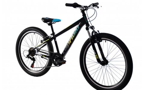 HORSKÝ BICYKEL CAPRIOLO OXYGEN 24" ČIERNO-ZELENÝ 2025