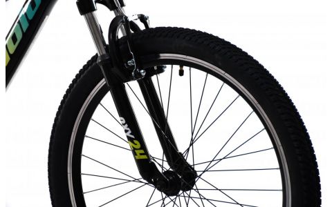 HORSKÝ BICYKEL CAPRIOLO OXYGEN 24" ČIERNO-ZELENÝ 2025