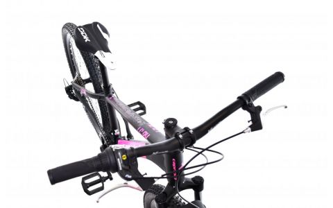 HORSKÝ BICYKEL CAPRIOLO MTB LC 24"/AL ČIERNO-RUŽOVÉ