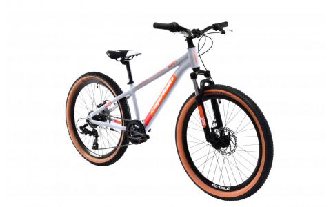 HORSKÝ BICYKEL CAPRIOLO MTB LC 24"/AL SIVO-ORANŽOVÉ