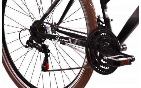 TREKINGOVÝ BICYKEL CAPRIOLO SUNRISE L 28"/17" BLACK
