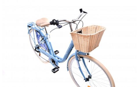 MESTSKÝ BICYKEL CAPRIOLO TOUR-DIANA CITY 28"/6HT matt blue-with basket