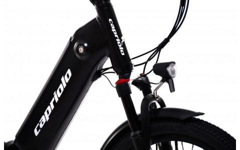 ELEKTRICKÝ BICYKEL CAPRIOLO E-FOLDING ČIERNY