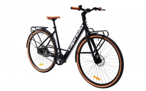 ELEKTRICKÝ BICYKEL BELT DRIVE BLACK-GREY