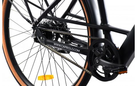 ELEKTRICKÝ BICYKEL BELT DRIVE BLACK-GREY