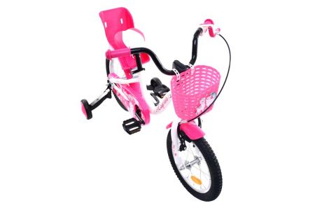 DETSKÝ BICYKEL CAPRIOLO BMX 14"HT VIOLA white pink