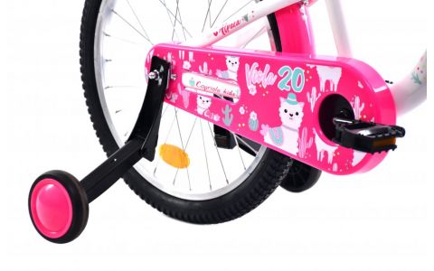 DETSKÝ BICYKEL CAPRIOLO BMX 20"HT VIOLA  white pink