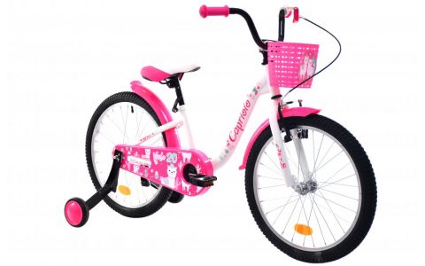 DETSKÝ BICYKEL CAPRIOLO BMX 20"HT VIOLA  white pink