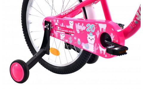 DETSKÝ BICYKEL CAPRIOLO BMX 20"HT VIOLA  pink white