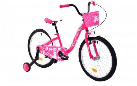 DETSKÝ BICYKEL CAPRIOLO BMX 20"HT VIOLA  pink white