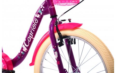 DETSKÝ BICYKEL CAPRIOLO BMX 20"HT VIOLA violet pink 