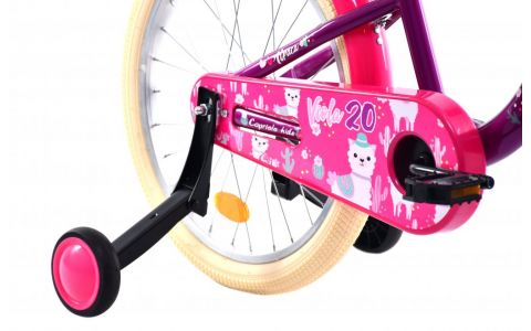DETSKÝ BICYKEL CAPRIOLO BMX 20"HT VIOLA violet pink 