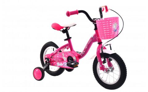 DETSKÝ BICYKEL CAPRIOLO BMX 12"HT VIOLA pink white