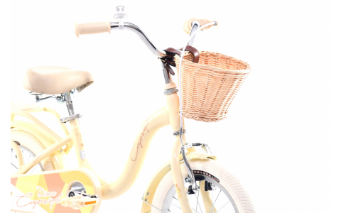 DETSKÝ BICYKEL CAPRIOLO DIANA KID 14"HT beige