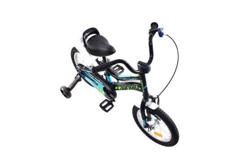 DETSKÝ BICYKEL CAPRIOLO DIAVOLO KID 14"HT black green