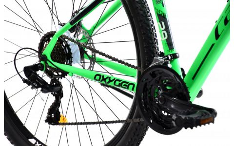 HORSKÝ BICYKEL CAPRIOLO MTB OXYGEN 29"/21HT  neon green black