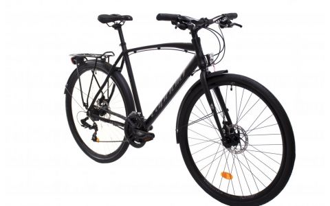 TREKINGOVÝ BICYKEL CAPRIOLO TOURING URBAN 28" MAN-DISC  black matt