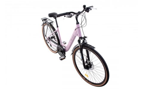 MESTSKÝ BICYKEL CAPRIOLO ELEGANCE-DISC DINAMO HUB-21sp