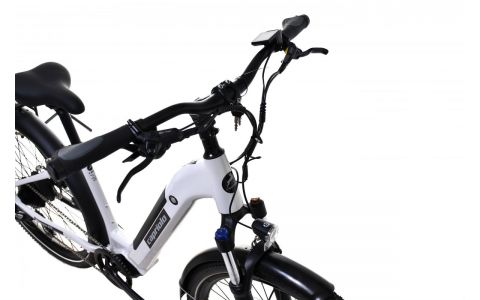 ELEKTRICKÝ BICYKEL CAPRIOLO JOURNEY E-BIKE 28"/18" BIELA 2025